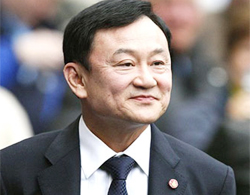 Cựu thủ tướng Thái Lan Thaksin Shinawatra.